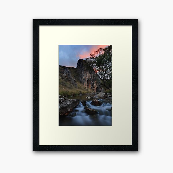 Coolamine Cave. Blue Waterhole. Framed Art Print