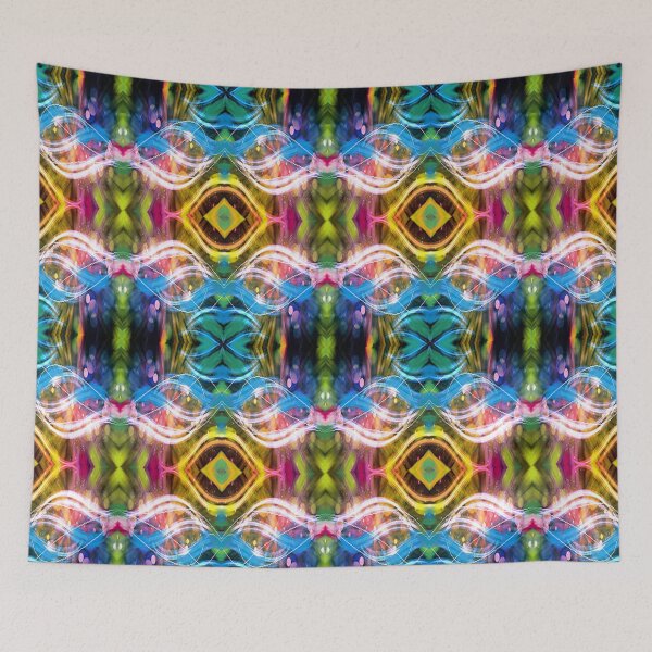 Item preview, Mysteriously beautiful , psychedelic Arte Abstracto, abstract art design designed and sold by Adri Barnard.