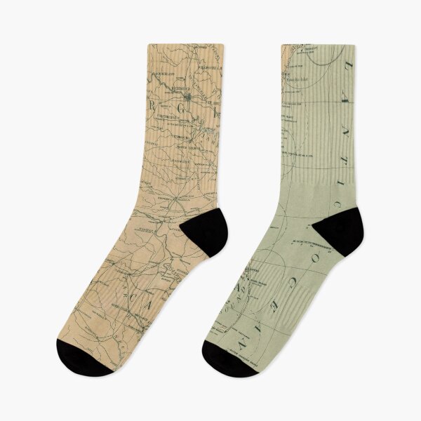 Item preview, Vintage Outer Banks & Chesapeake Bay Lighthouse Map  designed and sold by BravuraMedia.