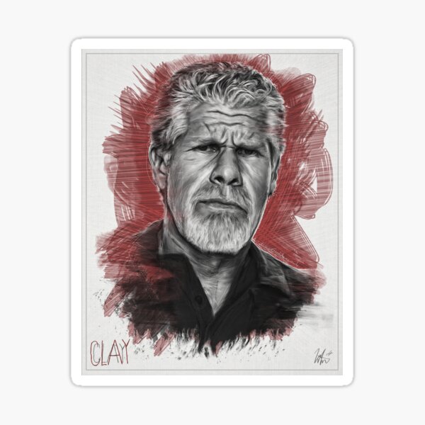 Clay Sticker