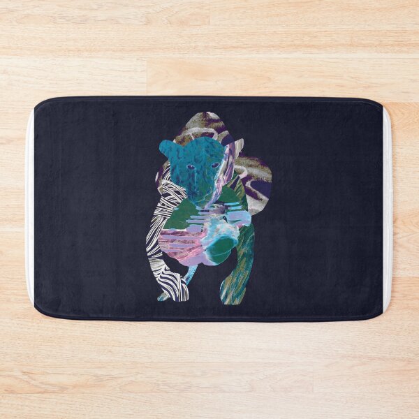 Item preview, Patchwork Panther Print designed and sold by CharIsabella.