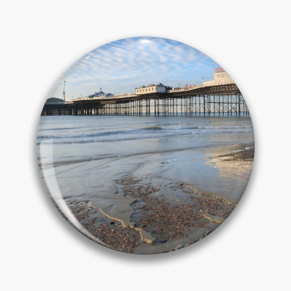 Item preview, Palace Pier at low tide (Brighton) designed and sold by bitm2007.