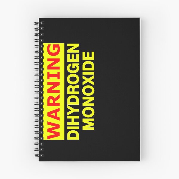 Item preview, warning sign of Dihydrogen Monoxide joke which is also known as water or  H2O designed and sold by patriotazx.