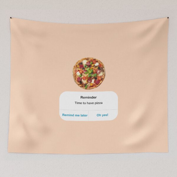Item preview, Reminder time to have pizza designed and sold by ESCAPZ.