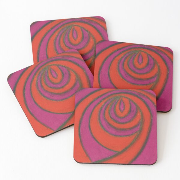 Item preview, Purple and orange swirl designed and sold by lion-house.