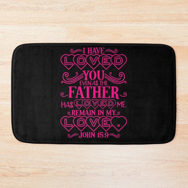 Item preview, John 15:9 designed and sold by plushism.
