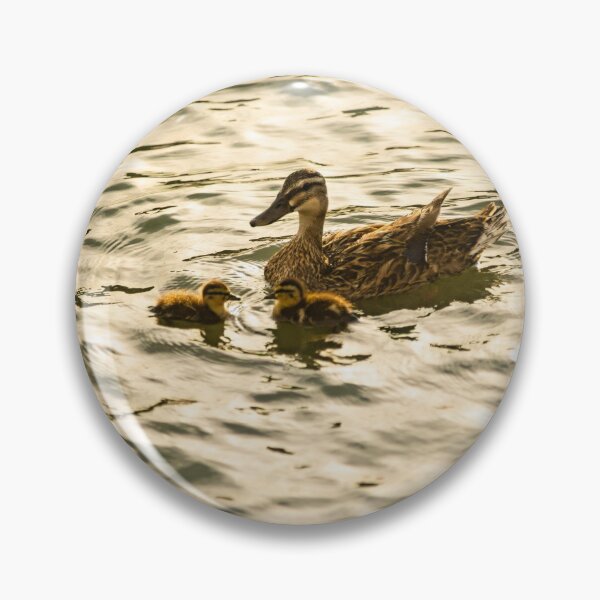 Item preview, Baby Mallard and Mother designed and sold by KensLensDesigns.