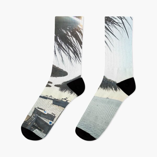 Item preview, Santorini island sunrise, Greece designed and sold by WanderlustBunny.