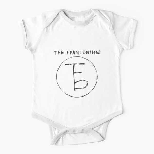 The Front Bottoms - Logo & Name Short Sleeve Baby One-Piece