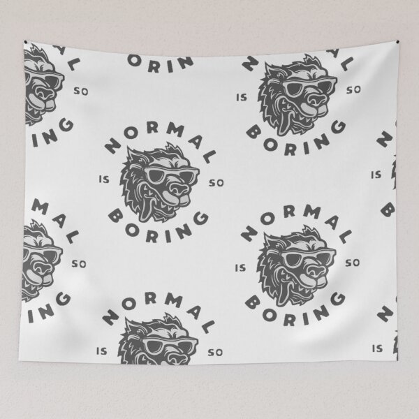 Item preview, Normal is so boring designed and sold by MohamedRashed15.