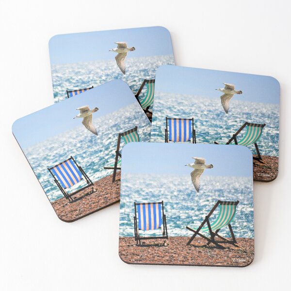 Item preview, Beach Deckchair Seaside Time  designed and sold by Guy Christophe Tixier.