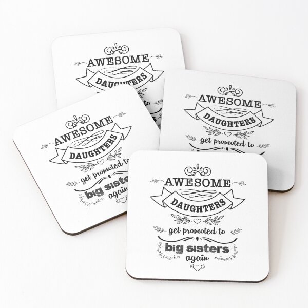Item preview, Awesome Daughters Get Promoted To Big Sisters Again designed and sold by autlu.