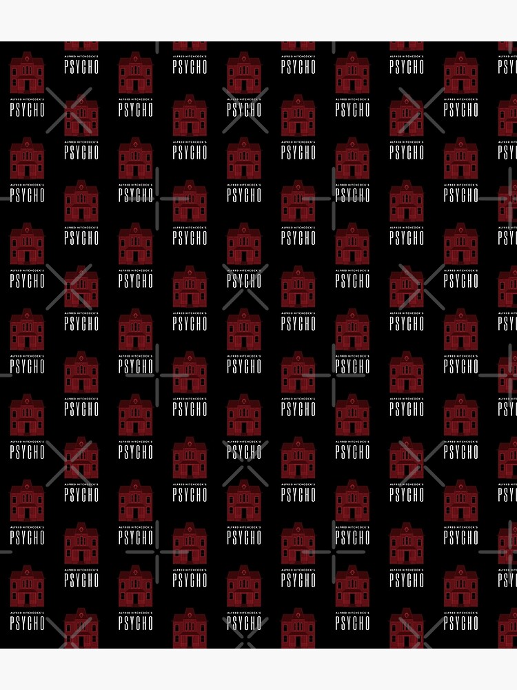 Alfred Hitchcock's PSYCHO (Blood Red) by splode