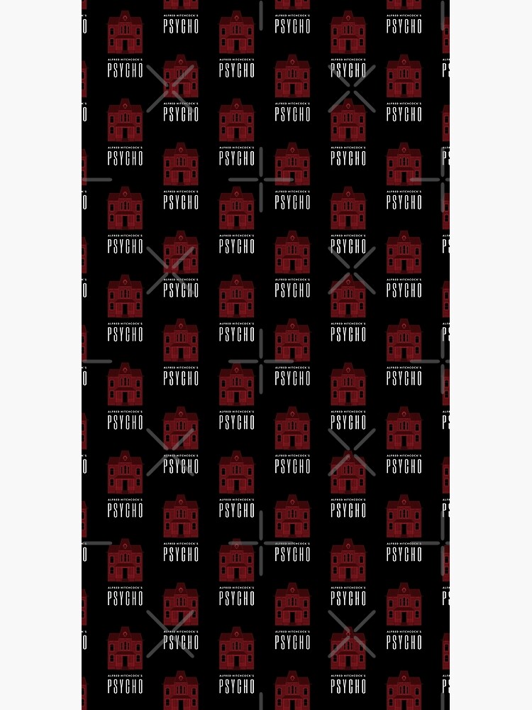 Alfred Hitchcock's PSYCHO (Blood Red) by splode
