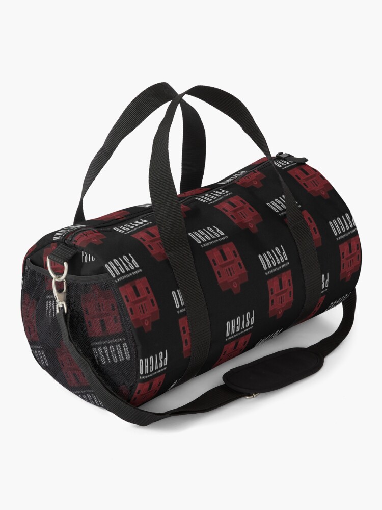 Alternate view of Alfred Hitchcock's PSYCHO (Blood Red) Duffle Bag