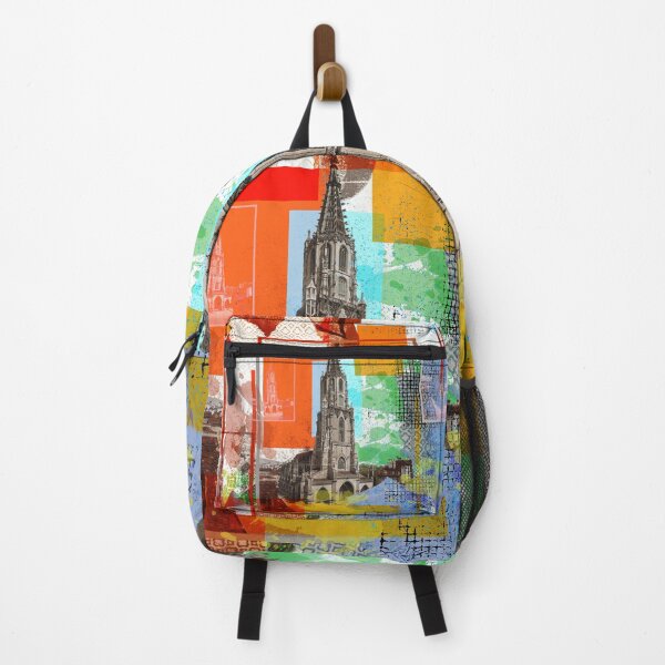 Item preview,  the Berner Münster should not be missed. The late medieval building is an architectural masterpiece. The Gothic architectural style is just as impressive as a glass painting cycle from the 15th century.
The design by Mallybeau Mauswohn shows a colorful  designed and sold by Mauswohn.
