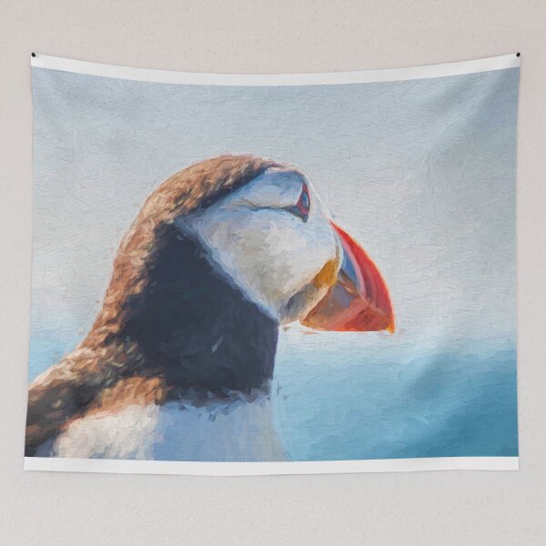 Item preview, Beautiful puffin in close up designed and sold by Photopat.