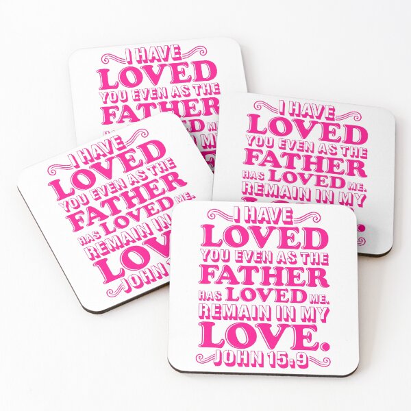 Item preview, John 15:9 designed and sold by plushism.