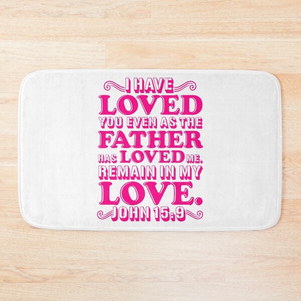 Item preview, John 15:9 designed and sold by plushism.