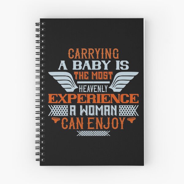 Item preview, Carrying A Baby Is The Most Heavenly Experience A Woman Can Enjoy designed and sold by GoodVibeDesign.