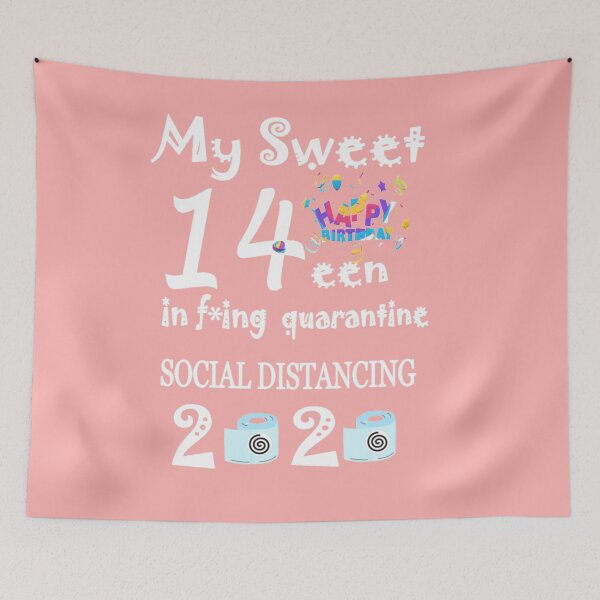 Item preview, My Sweet Fourteenth Birthday In F*ing Quarantine T- Shirt designed and sold by TeesFashion.