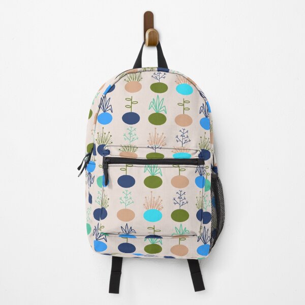 Item preview, Retro Plants Pattern designed and sold by MarbleCloud.