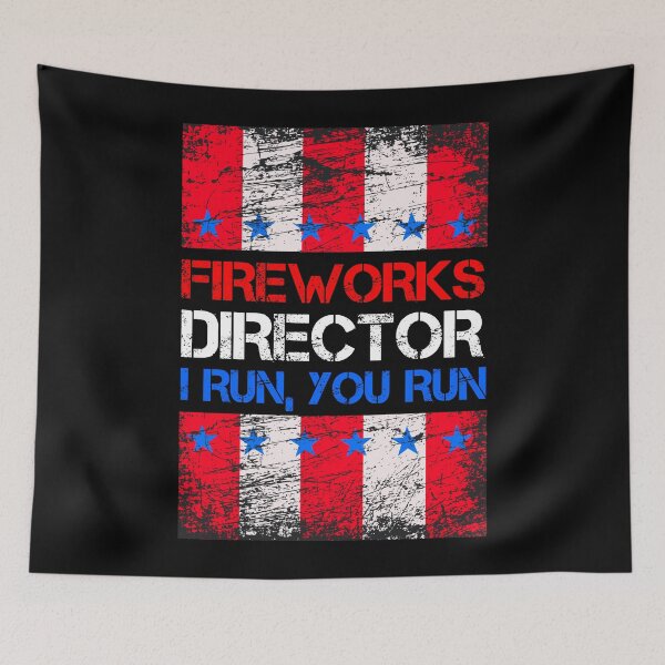 Item preview, Fireworks Director I Run You Run Vintage Design Great Gift For Independence Day 2020 Funny 4th Of July designed and sold by naworas.