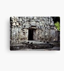 Maya Ruin at Chicana Canvas Print