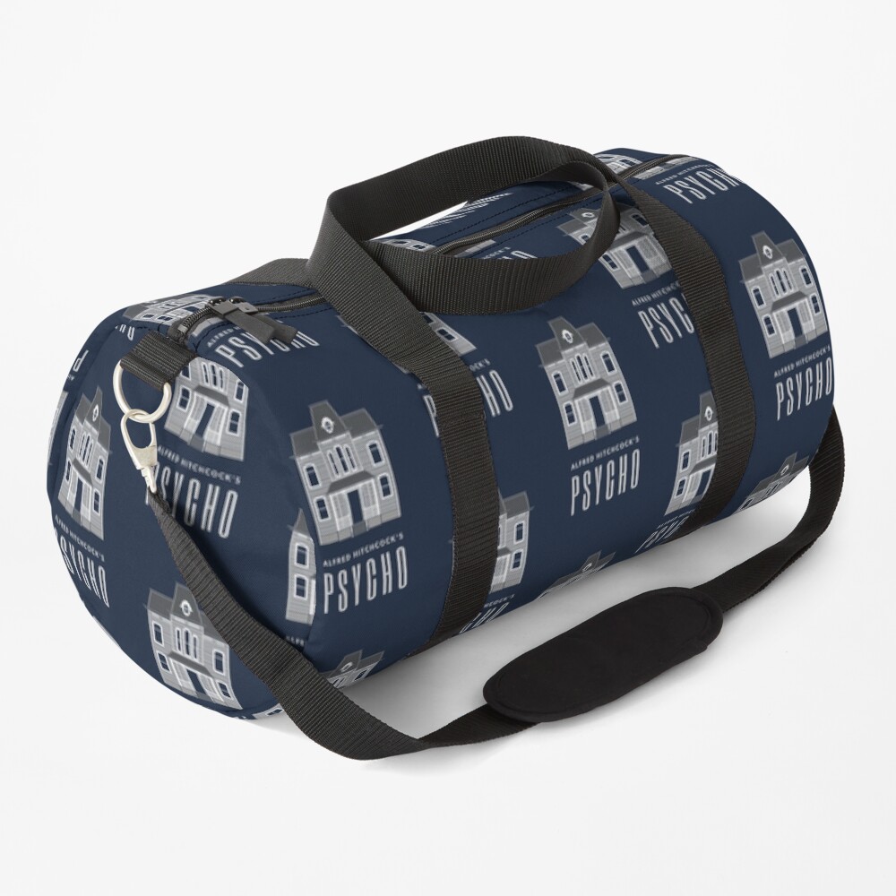 Alfred Hitchcock's PSYCHO (Grey) Duffle Bag