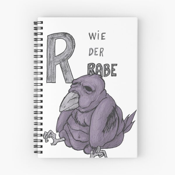 Artikelvorschau, R wie der Rabe entworfen und verkauft von Cedono.