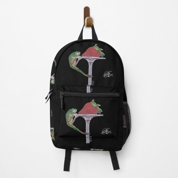 Item preview, Frog catching a strawberry. designed and sold by BeritValk.
