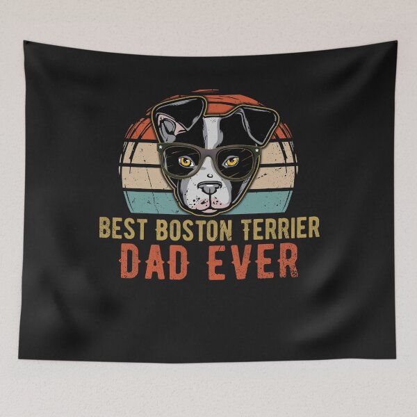 Item preview, Vintage Best Boston Terrier Dad Ever designed and sold by bmit.
