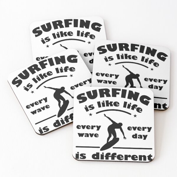 Item preview, Surfing is like life designed and sold by nikolaj1301.
