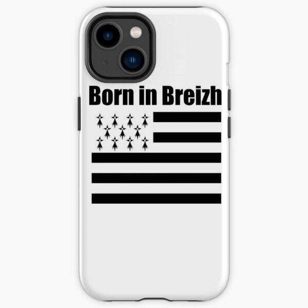 Born in Breizh Coque antichoc iPhone