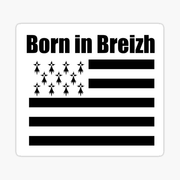 Aperçu de l'œuvre Born in Breizh créée et vendue par JohnPro.