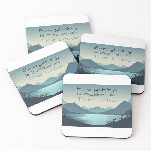 Item preview, Everything Is Better At The Lake designed and sold by Thedoode.