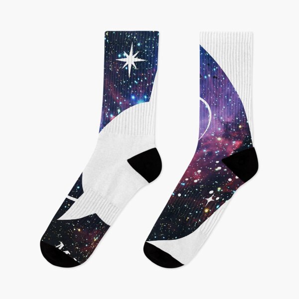 Item preview, US Space Force Official Logo Super Minimal Design - Running Chicken Nebula Galactic Universal Stars Print designed and sold by FreakyFresh.