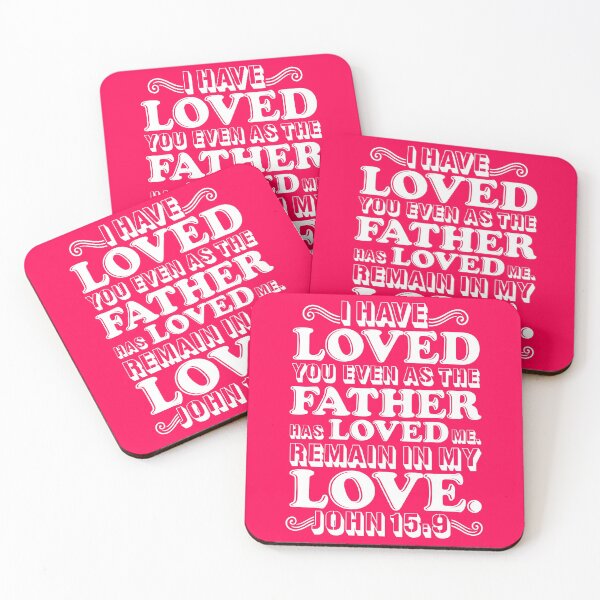 Item preview, John 15:9 designed and sold by plushism.