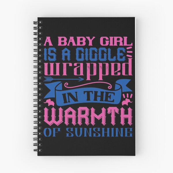 Item preview, A Baby Girl Is A Giggle Wrapped In The Warmth Of Sunshine designed and sold by GoodVibeDesign.