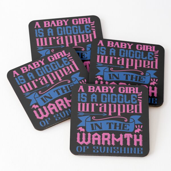 Item preview, A Baby Girl Is A Giggle Wrapped In The Warmth Of Sunshine designed and sold by GoodVibeDesign.