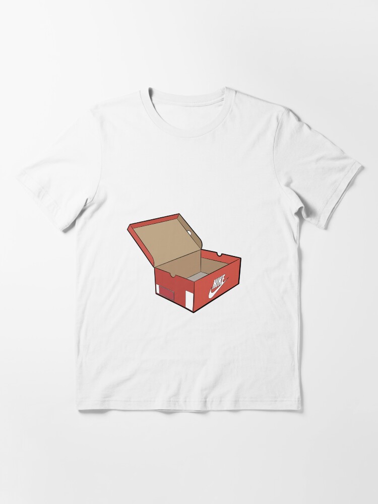 Alternate view of Orange shoe box logo Essential T-Shirt