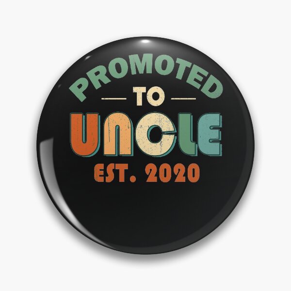 Item preview, Vintage Promoted To Uncle Est 2020 designed and sold by bmit.