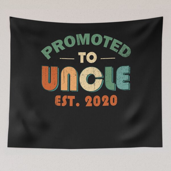 Item preview, Vintage Promoted To Uncle Est 2020 designed and sold by bmit.