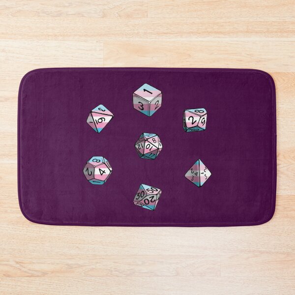 Item preview, Pride Dice Set: Transgender designed and sold by Regan Crowley.