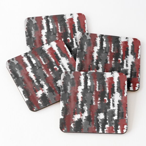 Item preview, Red Black and White Painting designed and sold by Malha Malha.