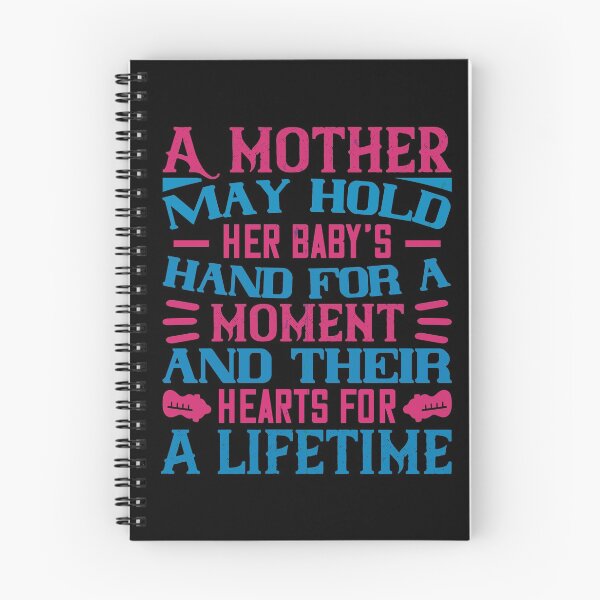 Item preview, A Mother May Hold Her Baby’s Hand For A Moment And Their Hearts For A Lifetime  designed and sold by GoodVibeDesign.