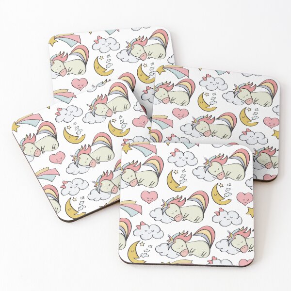 Item preview, sleepy unicorn designed and sold by Balasoiu Claudia.