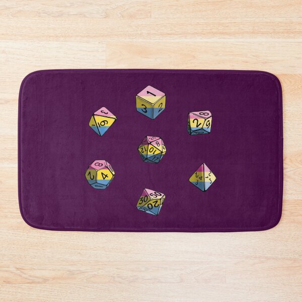Item preview, Pride Dice Set: Pansexual designed and sold by Regan Crowley.