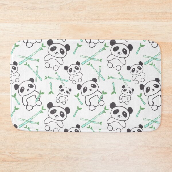 Item preview, Watercolor pandas with bamboo shoots designed and sold by Shawlin Islam.