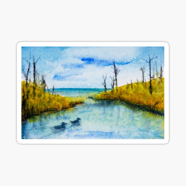 Watercolor 11 Sticker